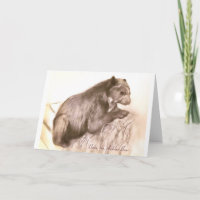 Retrato Notecard de A. Neuman Bubu