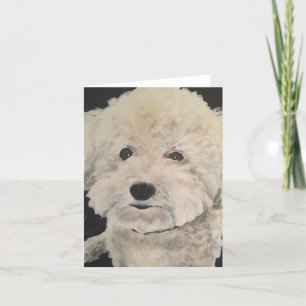 Tarjeta Retrato Notecard del mascota de "Gucci" -