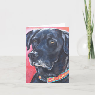 Tarjeta Retrato Notecard del mascota de la "rumba" -