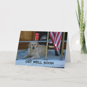 TARJETA RETRIEVE DICE QUE SE BIEN PRONTO