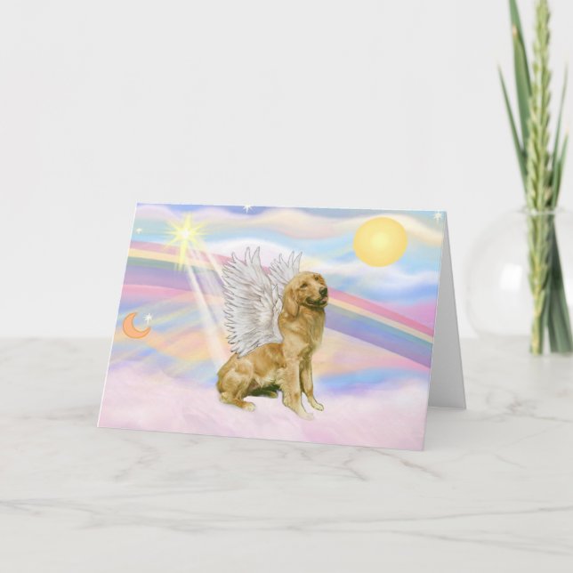 Tarjeta Retriever Dorado (Anverso)