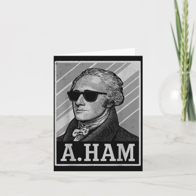 Tarjeta Retro Ander Hamilton Tee Funny Saying Men Women Ki (Anverso)