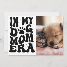 Tarjeta retro de cumpleaños o Día de la Madre para