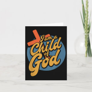 Tarjeta Retro Hijo De Dios, Jesús Cruzó El Amante Cristian