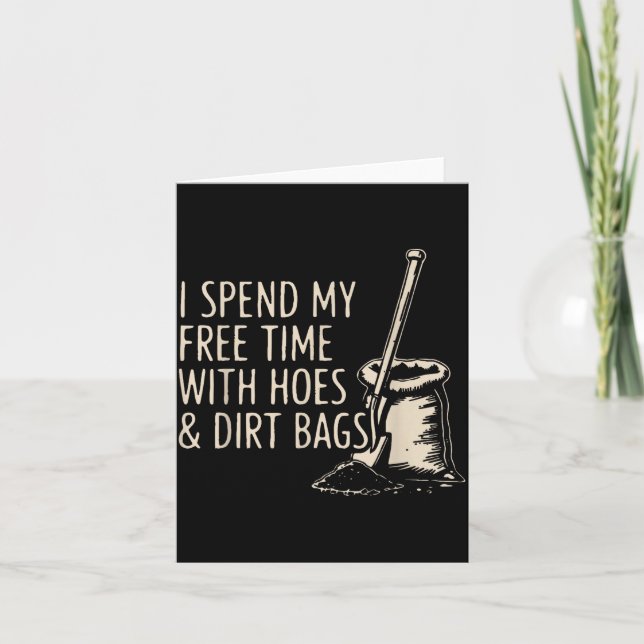 Tarjeta Retro I Spend My Time With Cute Ss Cute Sss And Di (Anverso)