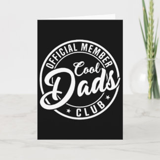 Tarjeta Retro Papá Día del Padre Hombre Miembro Oficial Ge