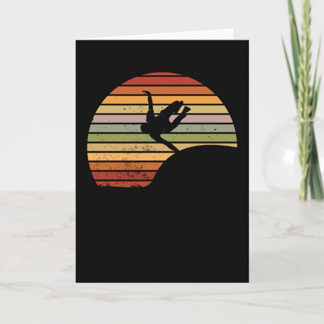 Tarjeta Retro Parkour (Anverso)