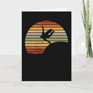 Tarjeta Retro Parkour