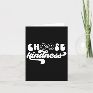 Tarjeta Retro Vintage Elegir Amabilidad Sonrisa Face Inspi
