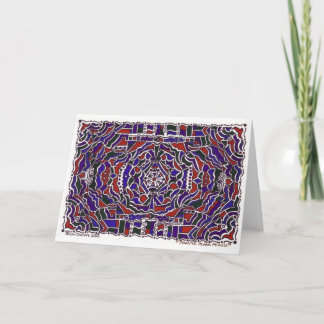 Tarjeta Reúnete conmigo en el medio