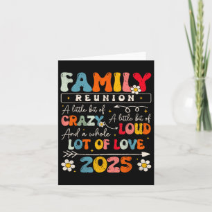 Tarjeta Reunión Familiar 2025 Divertida Entre Familias No 