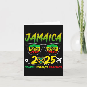 Tarjeta Reunión Familiar Jamaica 2025 Creando Recuerdos Va