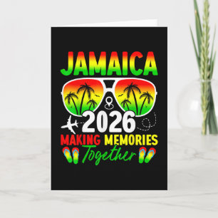 Tarjeta Reunión Familiar Jamaica 2026 Creando Recuerdos Va