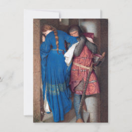 Tarjeta Reunión sobre las escaleras de las torretas (por F