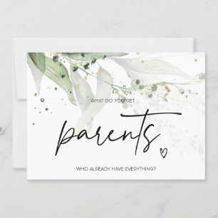 Tarjeta Revelación del embarazo para padres sorpresa Im Em