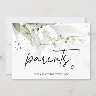 Tarjeta Revelación del embarazo para padres sorpresa Im Em