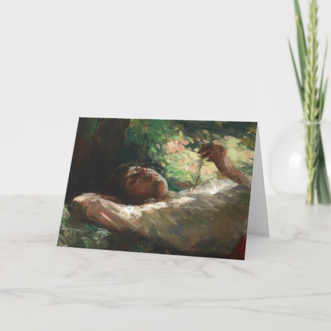 Tarjeta Reverie (por Ipolit Strâmbu) (Anverso)