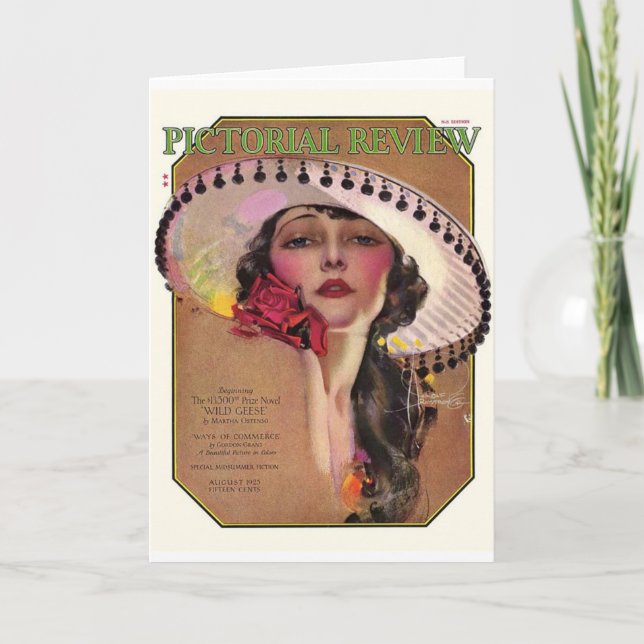Tarjeta Review ilustrado, 1925 (Anverso)