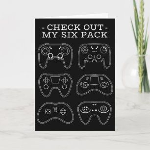Tarjeta Revisa Mi Six Pack - Divertido Videojuego para Jug