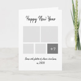 Tarjeta Revisión Del Humor Corona Virus 2020 Al Año