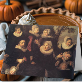 Tarjeta Revista de la familia renacentista: pintura de oto