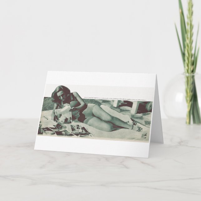 Tarjeta Revista del francés de Joan Crawford 1933 (Anverso)