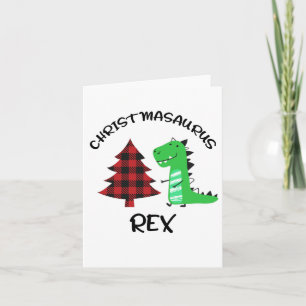 Tarjeta Rex Christmasaurus, Santasaurus