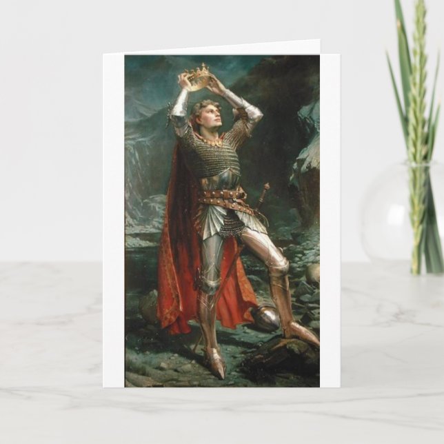 Tarjeta Rey Arturo (Anverso)