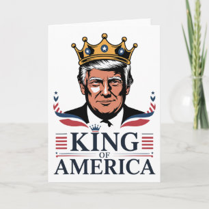Tarjeta Rey Clic de América Presidente Trump - Trump Diver