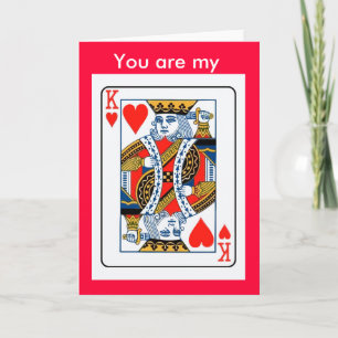 Tarjeta Rey de Corazones