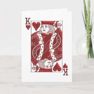 Tarjeta Rey de Corazones, Día del Padre