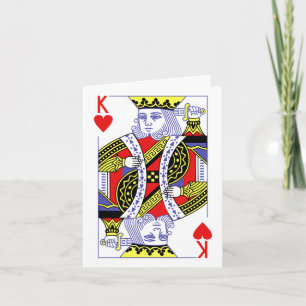 Tarjeta Rey De Corazones Real Disfraces De Flush Halloween