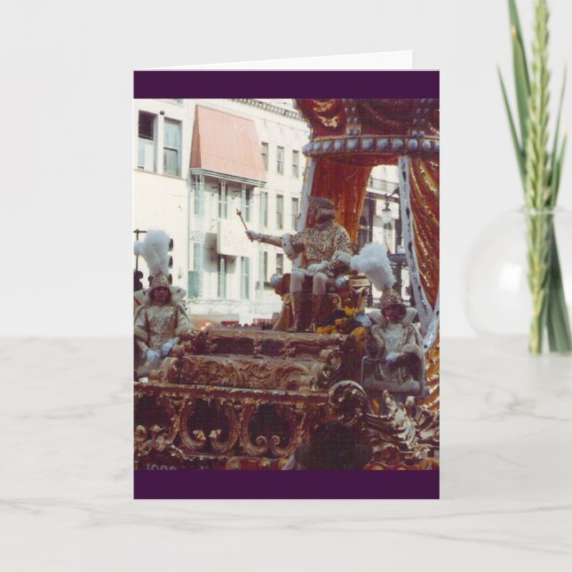 Tarjeta Rey de Rex del carnaval 1983 (Anverso)