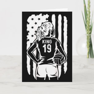 Tarjeta Rey del voleibol de la escuela secundaria Fife Lif