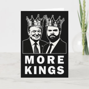 Tarjeta Rey Trump Patriótico Día de la Independencia 4 de 