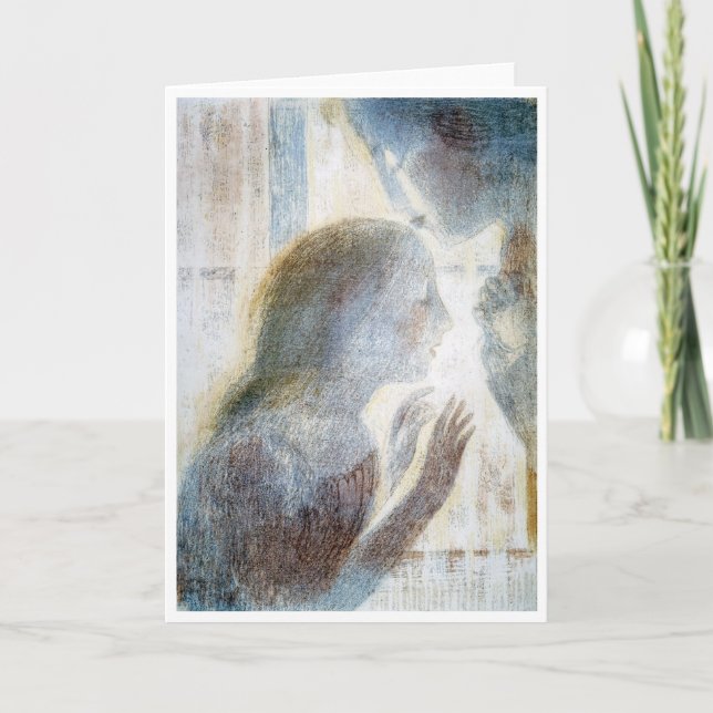 Tarjeta Reza, Maurice Denis (Anverso)