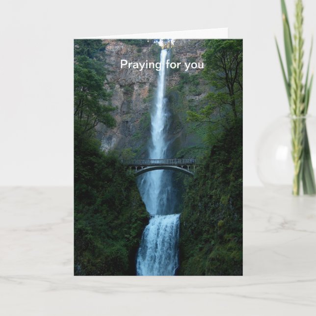 Tarjeta Rezando por ti (Anverso)