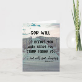 Tarjeta Rezando por ti cristiano Inspirador