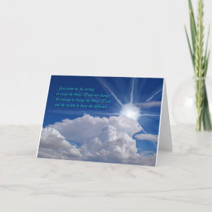 Tarjeta Rezo card1nf de la serenidad