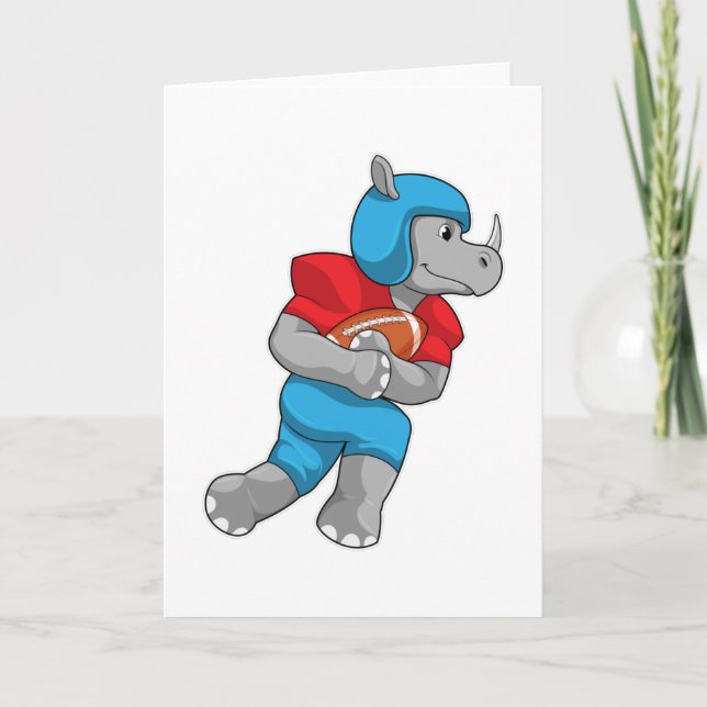 Tarjeta Rhino en deportes de fútbol (Anverso)