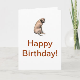 Tarjeta Rhodesian Ridgeback