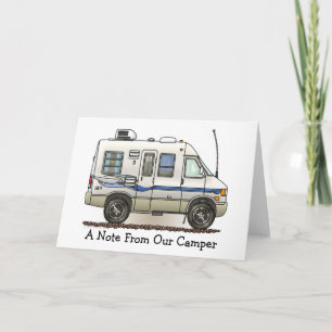 Tarjeta Rialta Winnebago Camper RV M