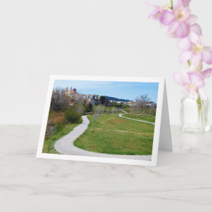 Tarjeta Riba-roja de Túria, Pueblo Español, Valencia