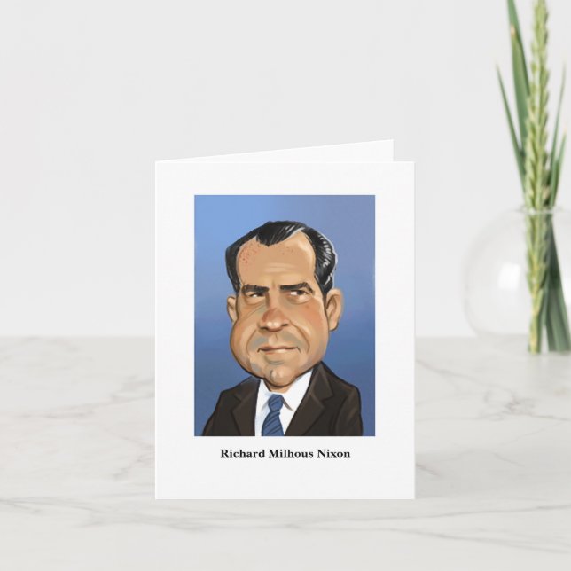 Tarjeta Richard Nixon (Anverso)