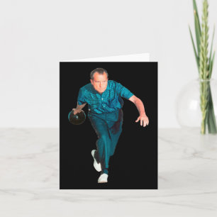 Tarjeta Richard Nixon Bowling