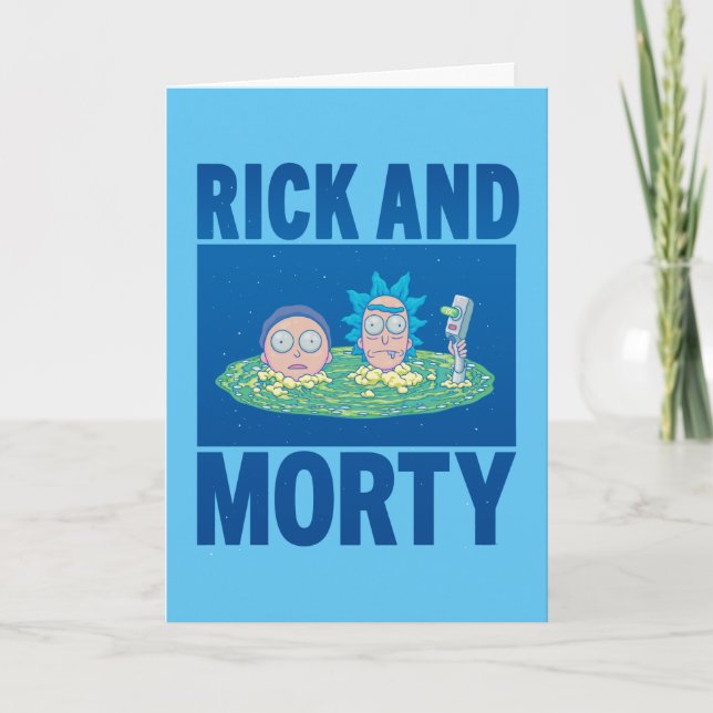 Tarjeta RICK AND MORTY™ | Buscar por el portal (Anverso)