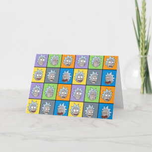 Tarjeta RICK AND MORTY™   Los estados de ánimo de Rick