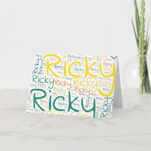 Tarjeta Ricky