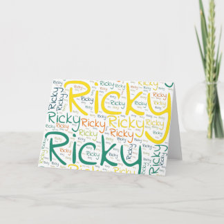 Tarjeta Ricky
