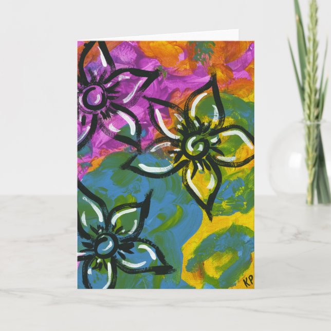 Tarjeta Riendo juntos (Anverso)